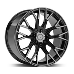 10.0X20" PCD 5X120 Velare 20099-4 ET38 72.60 mm Santorini Black