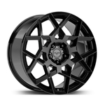 10.0X20" PCD 5X120 Velare 20228-2 ET38 72.60 mm Santorini Black Diamond