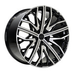 10.5X23" PCD 5x112 AGT Wheels 135 ET35 66.60 mm Black Diamond