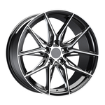 10.0X20" Arceo Wheels ARC 20177 Black Diamond PCD 5x112 ET40