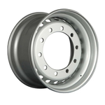 11.75X22.5 Jamak Dıştan Sibop Havşasız Silver 281 mm 10 Bijon