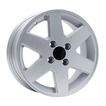 5.5X14" PCD 4X98 Powcan Jant BK-5163 ET34 58.6 mm Silver