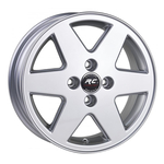5.5X14" PCD 4X98 RC RC-937 SILVER ET34 58.6 mm