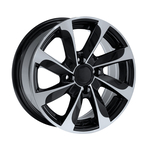 6.0X14" PCD 4X100 AGT Wheels 431 ET35 67.11 mm Black Dioamond