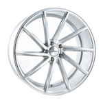 6.0X14" PCD 4X108 FD Wheels 486 FULL SILVER ET25 67.1 mm