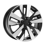 6.0X15" PCD 4X100 FD Wheels 15195 ET35  67.1 mm BLACK DIAMOND