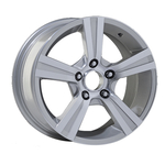 6.5X15" PCD 4X100 AGT Wheels 506 ET35 67.10 mm Silver Diamond