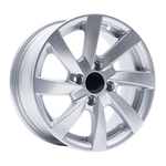 6.5X15" PCD 4X100 FD Wheels 531 FULL SILVER ET35 67.1 mm