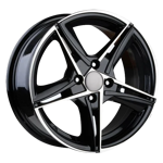 6.5X15" PCD 4X100 FD Wheels 546 ET35  67.1 mm BLACK DIAMOND