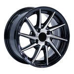 6.5X15" PCD 4X100 FD Wheels 586 BLACK DIAMOND ET35 67.1 mm