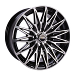 6.5X15" PCD 4X100 Tork TORK-3256 BLACK ET35 73.1 mm