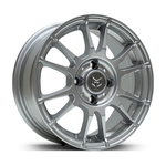 6.5X15" PCD 4X100 Tork TRK-662 ET35 Silver 73.1 mm