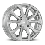6.5X15" PCD 4X98 AGT Wheels 534-3 ET35 67.10 mm Full Silver