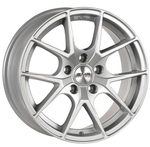 6.5X15" PCD 5X100 EMR Wheels G691-46 ET35 57.10 mm Silver