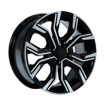 6.5X16" PCD 4X100 AGT Wheels 16158  ET35 67.1 mm Black Diamond