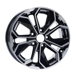 6.5X16" PCD 4X100 FD Wheels 16163 ET35  67.1 mm BLACK DIAMOND