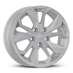 6.5X16" PCD 5X114 AGT Wheels 16163 ET40 67.10 mm Full Silver