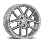 6.5X16" PCD 5X114 AGT Wheels 16255 ET38 Full Silver 67.10 mm