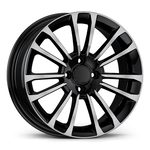 6.5X16" PCD 5X98 AGT Wheels 16279 ET39 58.10 mm Black Diamond