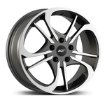 6.5X17" PCD 5X114 AGT Wheels 17253  ET50 67.10 mm TITAN DIAMOND