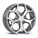 7.0X16" PCD 4X108 AGT Wheels 619  ET38 63.40 mm Gun Metal Diamond