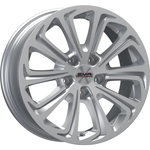 7.0X16" PCD 4X108 EMR Wheels EMR-G690-87 ET25 Silver Diamond  65.1 mm
