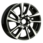 7.0X16" PCD 5X108 AGT Wheels 16077 ET35 67.10 mm Santorini Black Diamond