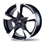 7.0X16" PCD 5X112 CMS CMS-607 ET45 Black Machined 72.6 mm