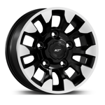 7.0X16" PCD 5X165 FD Wheels 669 ET20 BLACK DIAMOND 113.2 mm