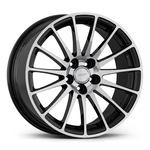 7.0X17" PCD 5X108 AGT Wheels 02043 67.10 mm Black Diamond