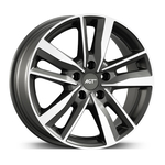 7.0X17" PCD 5X108 AGT Wheels 17226-1 ET38 Titan Diamond 67.10 mm