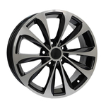 7.0X17" PCD 5X114 AGT Wheels 731-2  ET40 67.10 mm Black Diamond