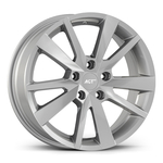 7.0X17" PCD5X114 AGT Wheels 17133 ET48 Full Silver 67.1 mm