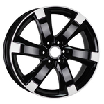 7.0X18" PCD6X114 AGT Wheels 858 ET67.1 BKF 67.1 mm