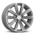 7.5X17" PCD 5X105 AGT Wheels 17271 ET35 67.10 mm Full Silver