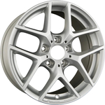 7.5X17" PCD 5X112 Borbet E060AN08CS0P0 ET45 72.5 mm CRISTAL SILVER