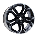 7.5X18" PCD 5X98 AGT Wheels 376  ET44 58.10 mm Black Diamond
