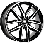 7.5X19" PCD 5X112 CMS CMS-1130-02 ET50 Diamond Black Gloss 57.1 mm