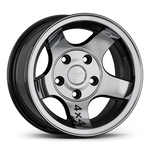 8.0X18" PCD 5X108 AGT Wheels 01935 72.60 mm Black Diamond