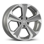 8.0X18" PCD 5X108 AGT Wheels 18062 ET38 72.60 mm Silver Diamond