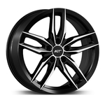 8.0X18" PCD 5X108 AGT Wheels 18172-1 ET45 72.60 mm Black Diamond