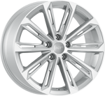 8.0X18" PCD 5X112 AGT Wheels 18264 Verona ET40 57.1 mm Silver Diamond
