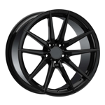 8.0X18" PCD 5X114.3 Arceo Wheels ARC-18190-25 ET33 Glossy Black Monaco 73.1 mm
