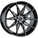 8.0X18" PCD 5X114 Arceo Wheels ARC-18177-15 ET35 BLACK DIAMOND 73.1 mm