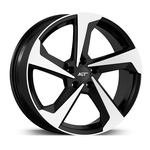 8.0X18" PCD 5X114 FD Wheels 18120 BLACK DIAMOND ET36 60.1 mm