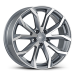 8.0X18" PCD 5X114 FD Wheels 834-2 GUN METAL DIAMOND ET35 60.1 mm