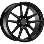 8.0X18" PCD 5X120 Arceo Wheels ARC-18190-33 ET33 Glossy Black Monaco 72.6 mm