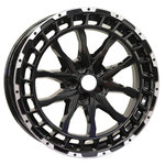 8.0X18" PCD 5X165 FD Wheels 18183 ET10 113.20 mm Black Diamond