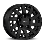 8.0X18" PCD 6X120 AGT Wheels 18201 ET40 74.60 mm Matt Black