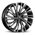8.0X19" PCD 5X108 AGT Wheels 19284 ET48 60.10 mm Gloss Black Diamond